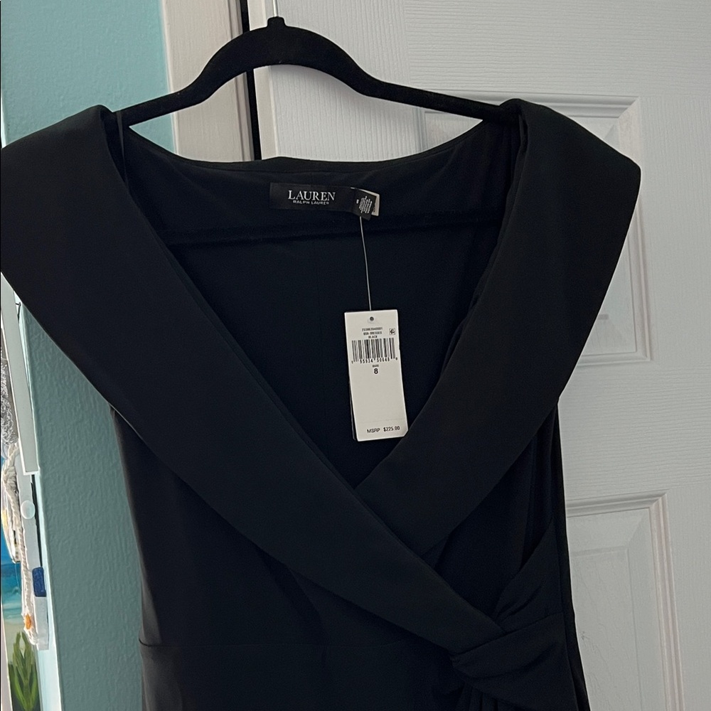 Ralph Lauren Sophisticated Black Maxi Dress